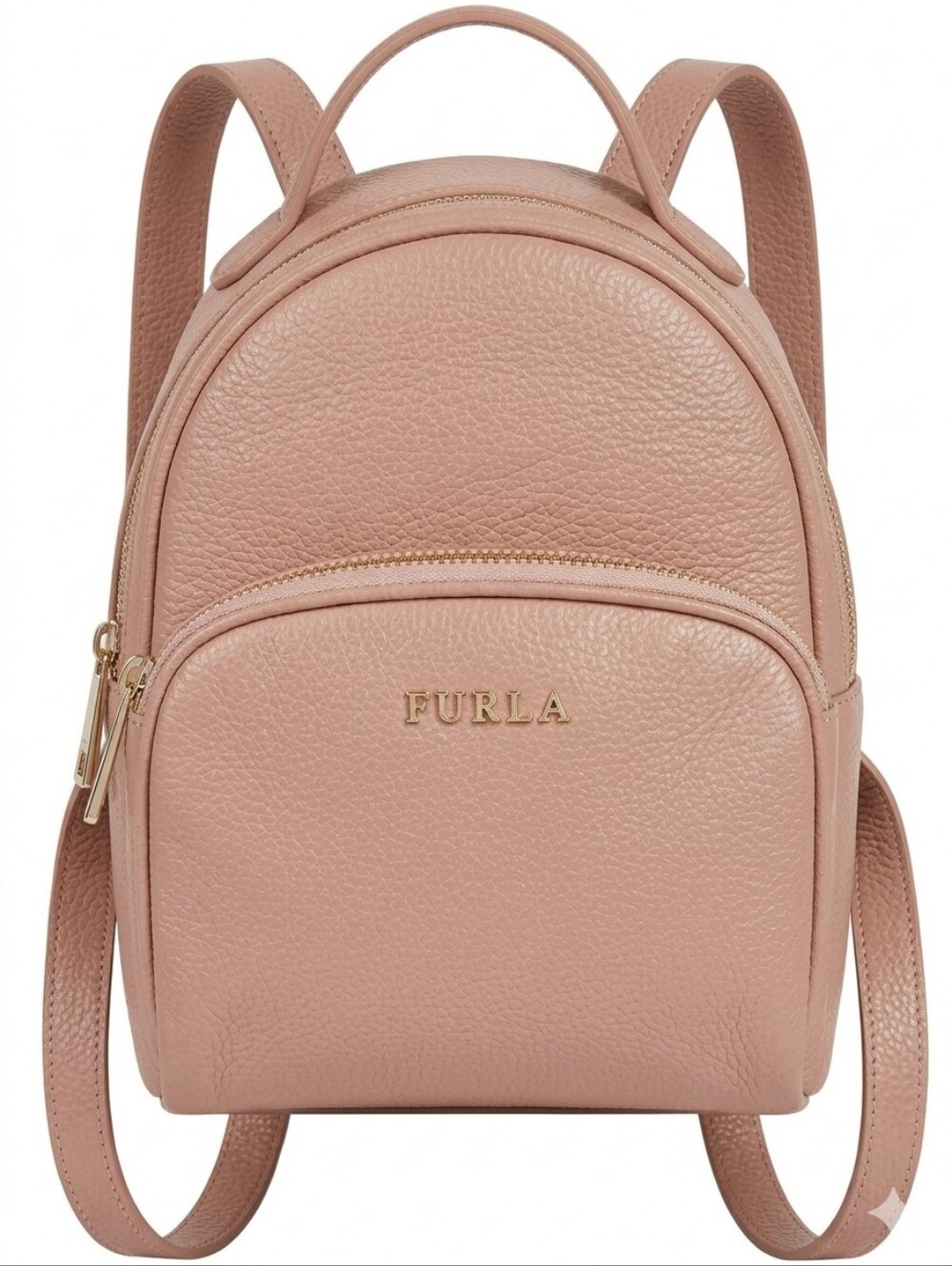 Furla Pebbled Leather Mini Backpack